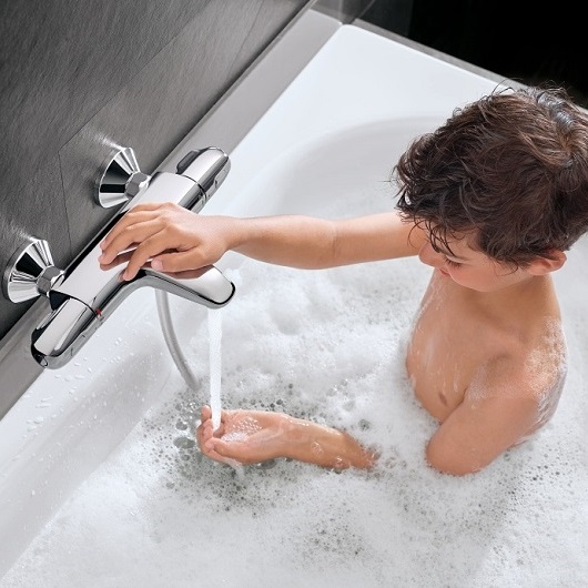 Cмеситель для ванны термостат Grohe Grohtherm 1000 34816003. Cмеситель для ванны термостат Grohe Grohtherm 1000 34816003.